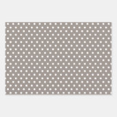 Stilvolles Wrapping Paper Flat Sheet Set von 3 Geschenkpapier Set (Vorderseite 3)