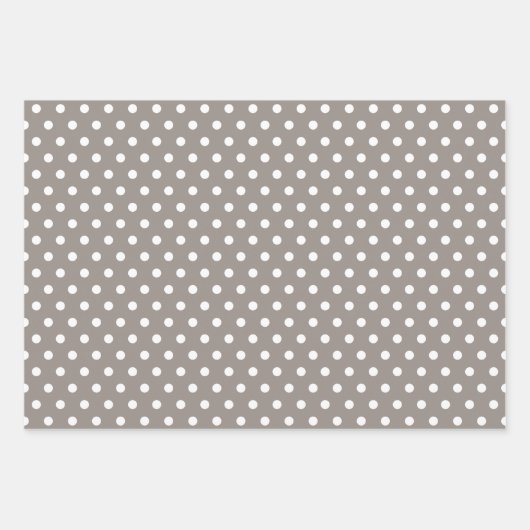 Stilvolles Wrapping Paper Flat Sheet Set von 3 Geschenkpapier Set (Vorderseite 3)