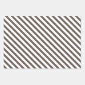 Stilvolles Wrapping Paper Flat Sheet Set von 3 Geschenkpapier Set (Vorderseite 2)