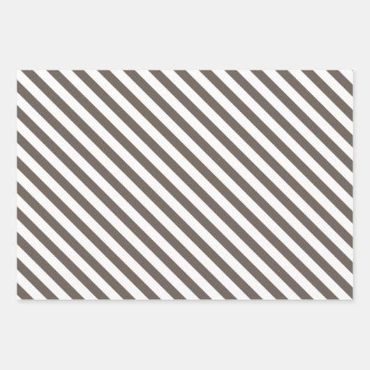 Stilvolles Wrapping Paper Flat Sheet Set von 3 Geschenkpapier Set (Vorderseite 2)