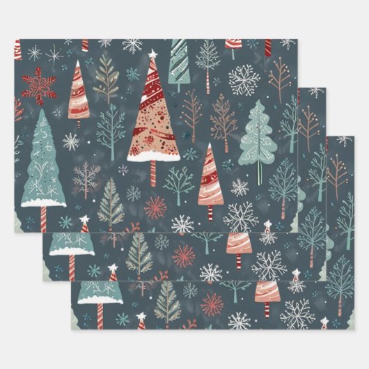 Stilvolles Wrapping Paper Geschenkpapier Set (Set)
