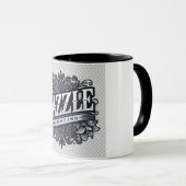 Stilvolles Zazzle Store-Logo Tasse (VorderseiteRechts)
