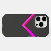 Stilvolles Zickzack Musterdesign Case-Mate iPhone Hülle (Rückseite (Horizontal))