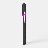 Stilvolles Zickzack Musterdesign iPhone Hülle (Linke Seite)