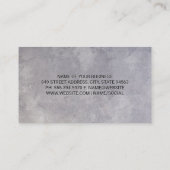 Stilwagen | Auto-Reparatur-Wrench-Logo Visitenkarte (Rückseite)