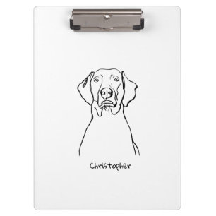 Stilweimaraner: Ihr Text, Ihr Stil Klemmbrett