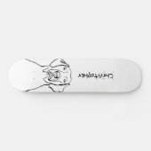 Stilweimaraner: Ihr Text, Ihr Stil Skateboard (Horizontal)