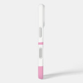 Stilweises Weiß in hellrosa geformt Case-Mate iPhone Hülle (Rückseite / Rechts)