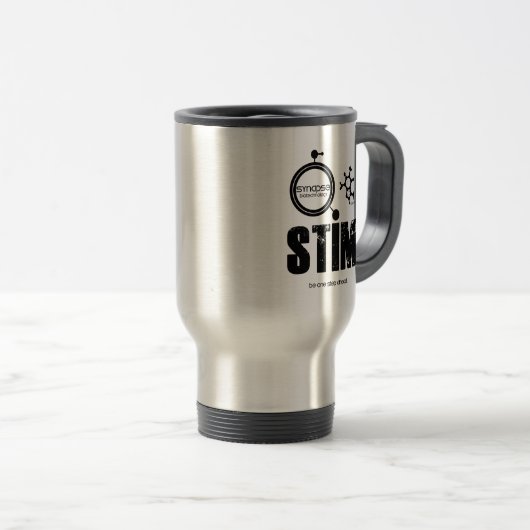 STIM-Tasse Reisebecher (VorderseiteRechts)