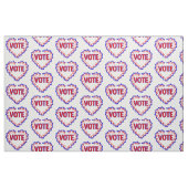 stimm demokratischer Esel Stoff (Fat Quarter (45,7 x 55,9 cm))