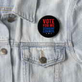 Stimm für mich Schülervertretung  Button (Beispiel)