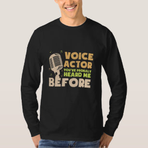 Stimmdarsteller T-Shirt