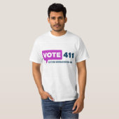 STIMME411 T - Shirt für Männer (Vorne ganz)
