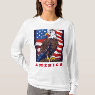 Stimme Amerikas Sweatshirt für Frauen T-Shirt