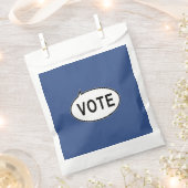 STIMME - blau Geschenktütchen (Ausgeschnitten)