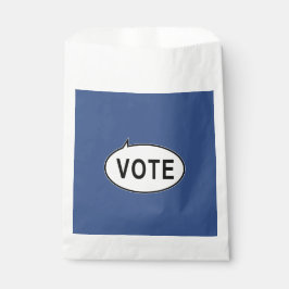 STIMME - blau Geschenktütchen