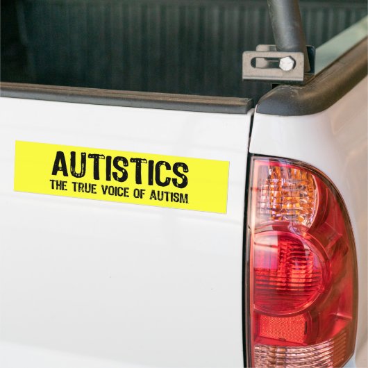 Stimme des Autismus-Autoaufklebers Autoaufkleber (Auf Lkw)