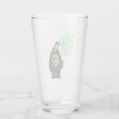 Stimme des Friedens Glas (Rückseite)