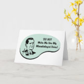 Stimme des Mikrobiologen Karte (Gelbe Blume)