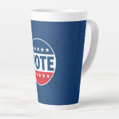 STIMME Fette Kampagne-Abzeichen-Design Milchtasse (Rechte Ecke)