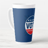 STIMME Fette Kampagne-Abzeichen-Design Milchtasse (Linke Ecke)