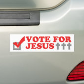 Stimme für Jesus Autoaufkleber (Auf Auto)