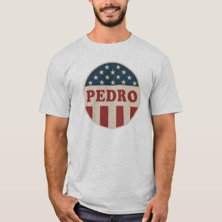Stimme für Pedro Klassischer Retro-Amerikanischer T-Shirt