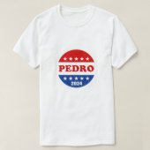 STIMME FÜR PEDRO T-Shirt (Design vorne)