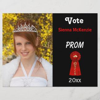 Stimme für Prom Queen (rot) Flyer