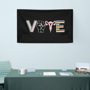 Stimme für verbotene Bücher Reproduktive Rechte BL Banner