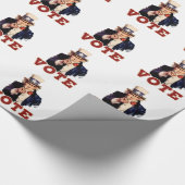 Stimme Geschenkpapier (Ecke)