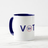 Stimme! Mug Tasse (Vorderseite Links)