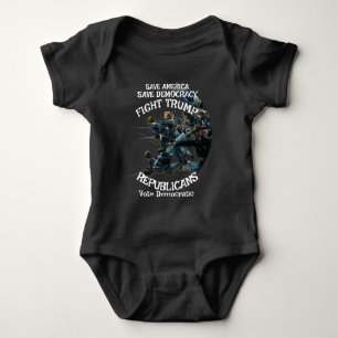 Stimme Politisch Patriotisch Trump Republikanische Baby Strampler