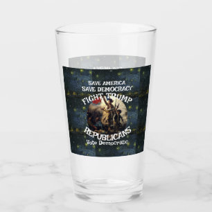 Stimme Politisch Patriotisch Trump Republikanische Glas