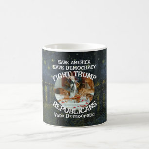 Stimme Politisch Patriotisch Trump Republikanische Kaffeetasse