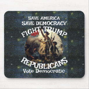 Stimme Politisch Patriotisch Trump Republikanische Mousepad