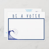 Stimme Postkarte (Vorne/Hinten)