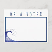 Stimme Postkarte (Vorderseite)