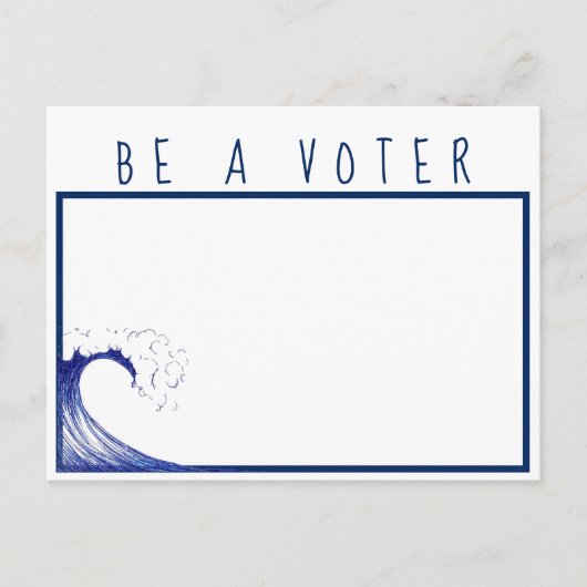 Stimme Postkarte (Vorderseite)