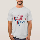 STIMME ROMNEY RYAN AMERICA T-Shirt (Vorderseite)