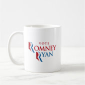STIMME ROMNEY RYAN AMERIKA KAFFEETASSE (Links)