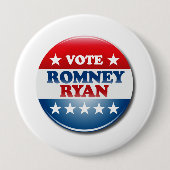 STIMME ROMNEY RYAN VP ROUND.pnng Button (Vorderseite)