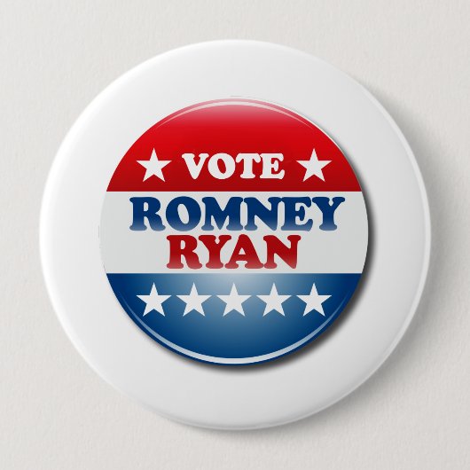 STIMME ROMNEY RYAN VP ROUND.pnng Button (Vorderseite)