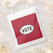 STIMME - rot Geschenktütchen (Ausgeschnitten)