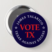 Stimme Talarico: TX Gegen Excess Button (Vorne & Hinten)