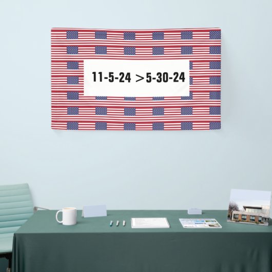 STIMME TRUMP BANNER (Messeveranstaltung)