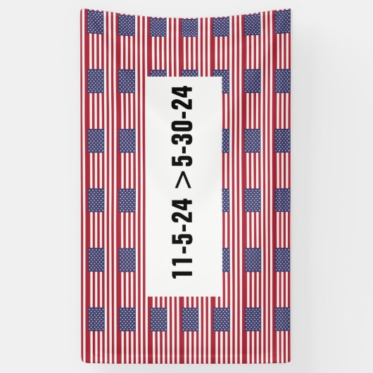 STIMME TRUMP BANNER (Vertikal)