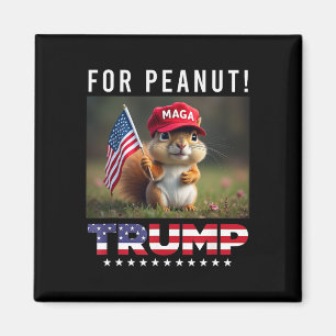 Stimme Trump Für Peanut Das Eichhörnchen Trump 202 Magnet