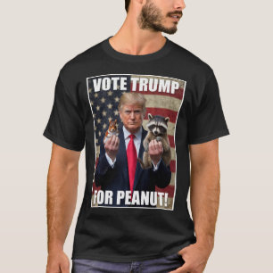 Stimme Trump Gerechtigkeit Für Fred Erdnuss Das Ei T-Shirt