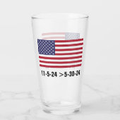 STIMME TRUMP GLAS (Rückseite)